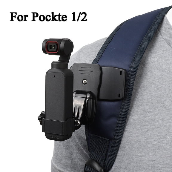 DJI OSMO Pocket 2 Camera Accessory Extension Chest Clip Holder with Adapter