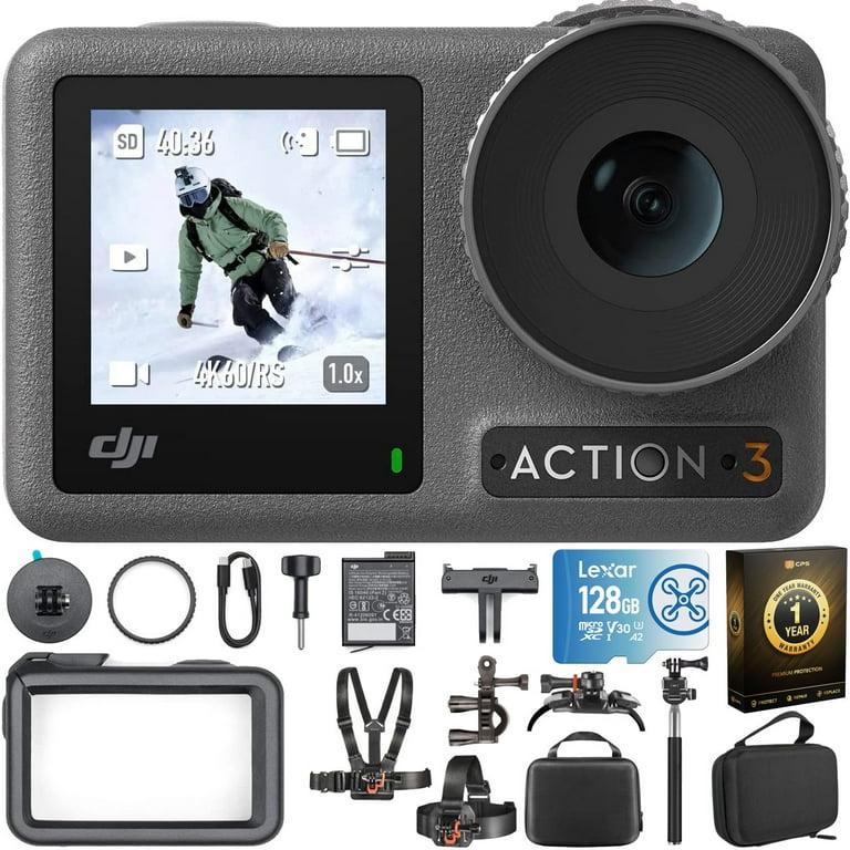 ビデオカメラ DJI OSMO ACTION 3 adventure combo DJI Action 3 - Adventure Combo