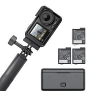 DJI Osmo Action 4 Adventure Combo, 4K Waterproof Camera with Dual Touchscreens & Stabilization