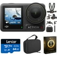 DJI Osmo Action 4 Handheld Camera Standard Combo Bundle with 64GB