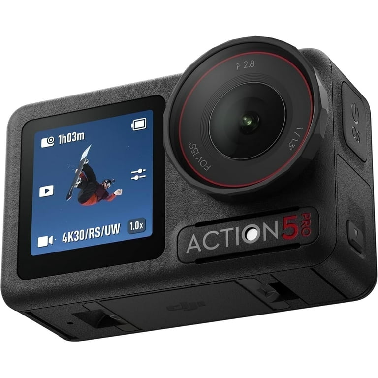 DJI Osmo Action 5 Pro 4K Camera, 12MP, 1/1.3