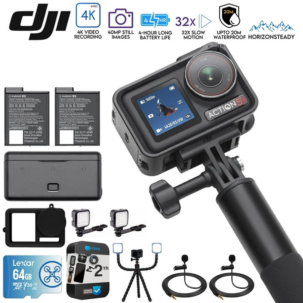 【人気商品】Freewell DJI Osmo Action 5 Pro/Act DJI Osmo Action 5 Pro Standard Combo, 4K Video Bundle with