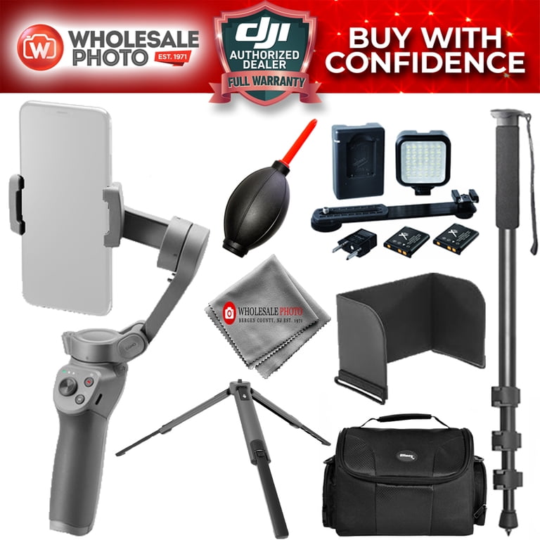DJI Osmo Mobile 3 Smartphone Gimbal Extreme Bundle with DJI Tripod