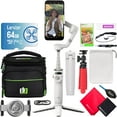 thumbnail image 1 of DJI Osmo Mobile 6 Gimbal Stabilizer for Smartphones Platinum Gray, 3-Axis Stabilization, Built-In Extension Rod, Object Tracking, Foldable, YouTube TikTok Vlogging Bundle with Deco Gear Accessory Kit, 1 of 9