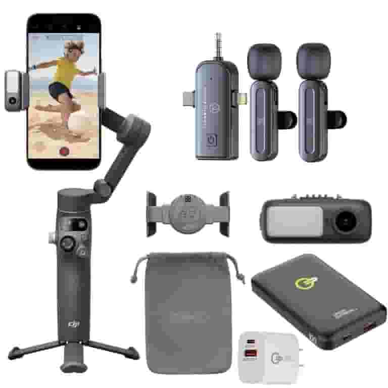 DJI, Osmo Mobile 7P Gimbal Stabilizer, for iPhone and Android DJI, Osmo Mobile 7P Gimbal Stabilizer, for iPhone and Android