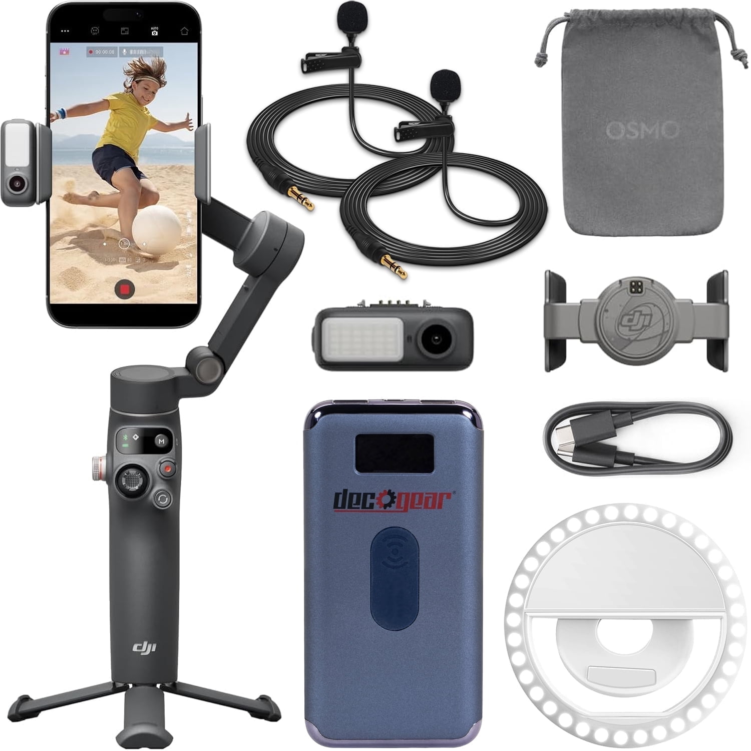 DJI Osmo Mobile 7pスタビライザー DJI Osmo Mobile 7P Gimbal Stabilizer for iPhone, Android Phone