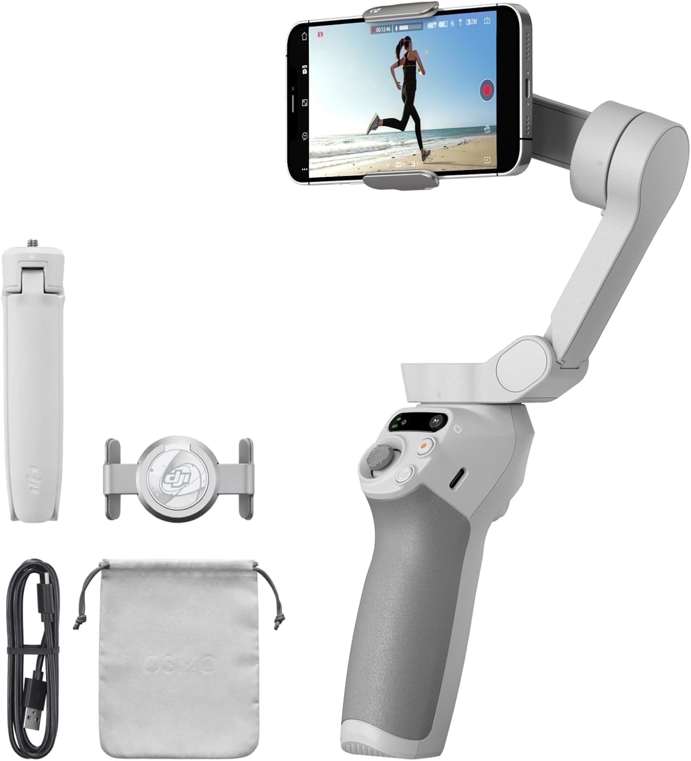 スマホアクセサリー dji OSMO MOBILE SE DJI Osmo Mobile SE 3-Axis Gimbal Stabilizer for iPhone