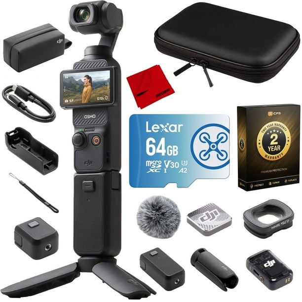 DJI Osmo Pocket 3 Creator Combo 4K 120fps Handheld Gimbal with