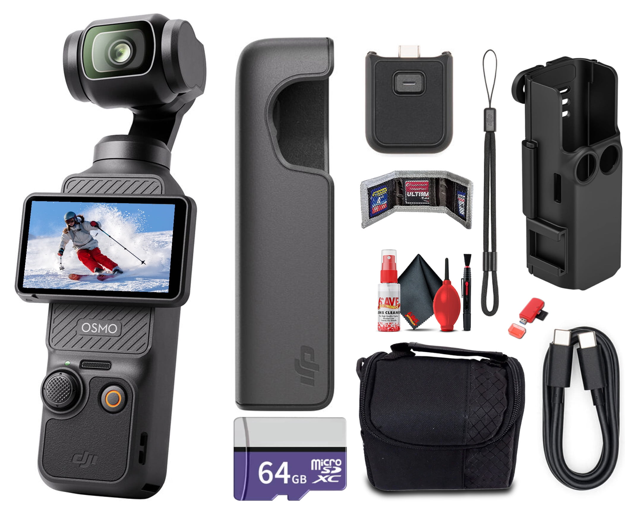 DJI Osmo Pocket 3 Gimbal Camera | 1-Inch CMOS 4K 120fps 3-Axis