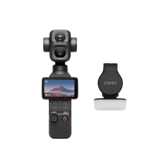 DJI Osmo Pocket 3 plus Dual-Lens Vlog Camera 1-Inch 17-Stop DR 4K240fps D-Log 2 ActiveTrack 8.0