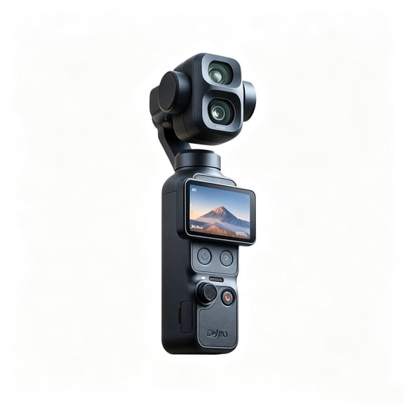 DJI Osmo Pocket 4P Vlog Combo Dual-Lens Vlogging Camera 1-Inch 17-Stop DR 4K240fps D-Log 2 Mic Mini 2