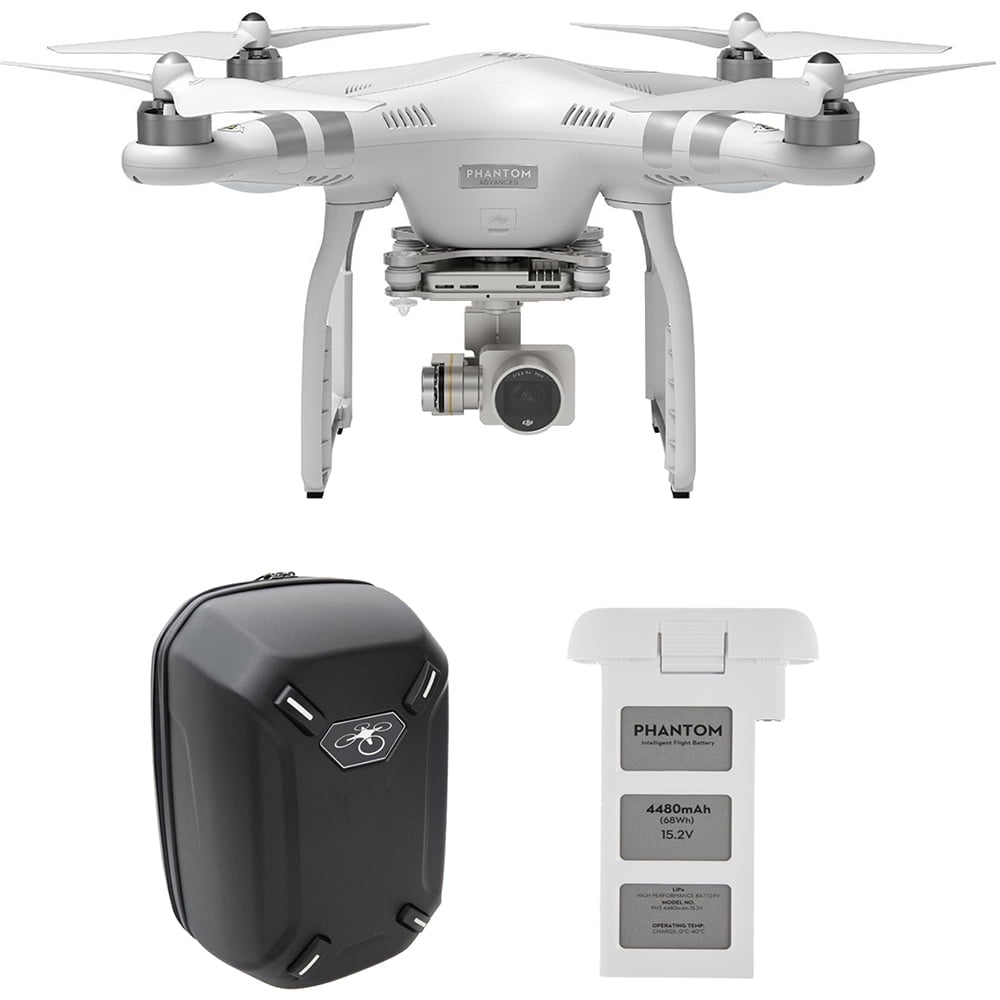 DJI Phantom 3 Advanced Quadcopter 2.7K Camera Bundle W
