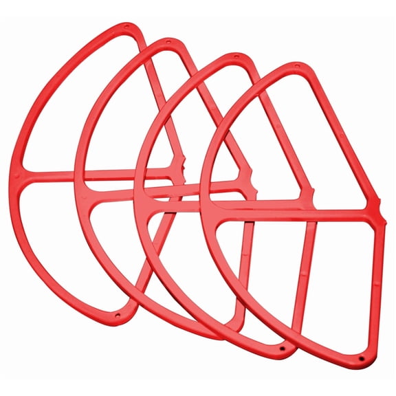 DJI Phantom 4 Quick Release Propeller Guard - Set of 4 RED