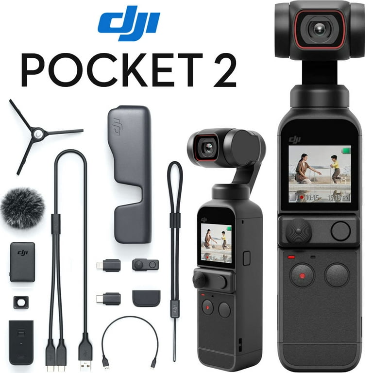 DJI Pocket 2 Creator Combo - (Open Box) - Walmart.com DJI Pocket 2 Creator Combo - (Open Box) - Walmart.com