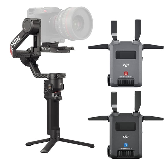 DJI RS 4 Pro Gimbal Stabilizer with SDR Transmission Combo