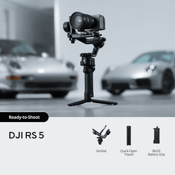 DJI RS 5 Handheld gimbal camera stabilizer /Stock In USA /FedEx 2-3days