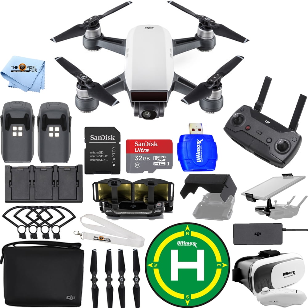 DJI Spark Fly More Combo (Alpine White) EXTREME ACCESSORY 2