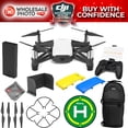 thumbnail image 1 of DJI Tello Quadcopter by Ryze Tech 1 Battery Sling Backpack & Snap-on Covers Kit, 1 of 6