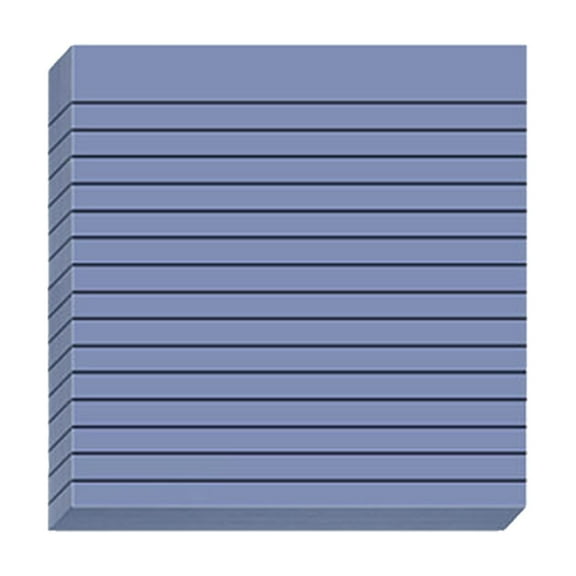 DJJGXAN 1 Pack Lined Sticky Notes 3x3 in Post Sticky Notes with Lines, 6 Bright Colors Ruled Post Sticky Colorful Super Sticking Power Memon Pads, for Office, Home, 30 Sheets/Pad