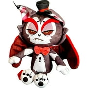 DJKDJL 2024 Hazbin Hotel Plush, 11" Husk Plush Toy, Birthday Christmas for Boys Girls Soft Stuffed Animals Doll Gift for Fans Kids