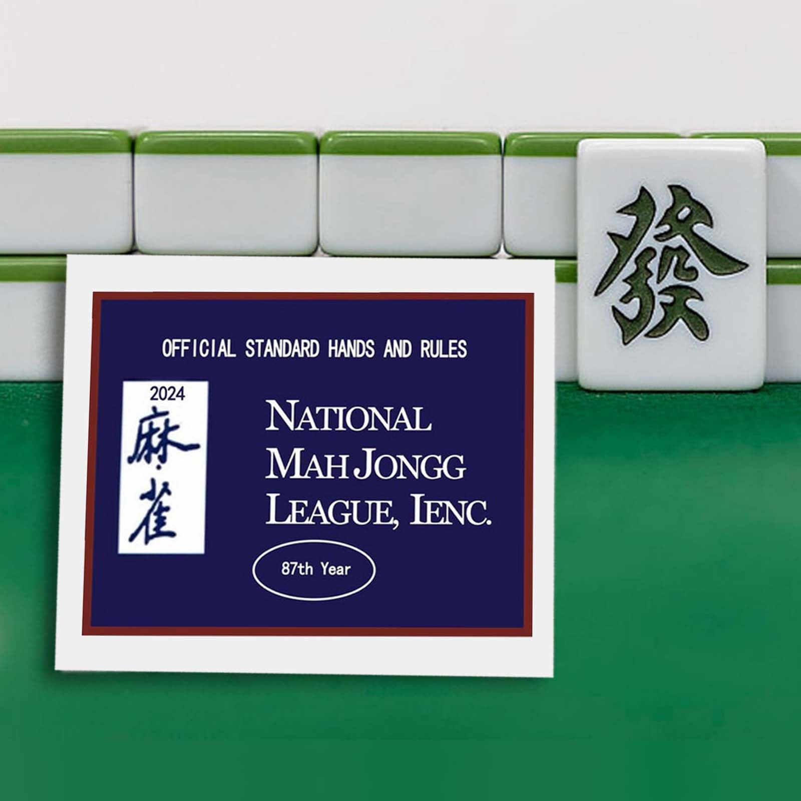 DJKDJL 2024 New National Mahjong Cards, Mah Jongg Cards, Official