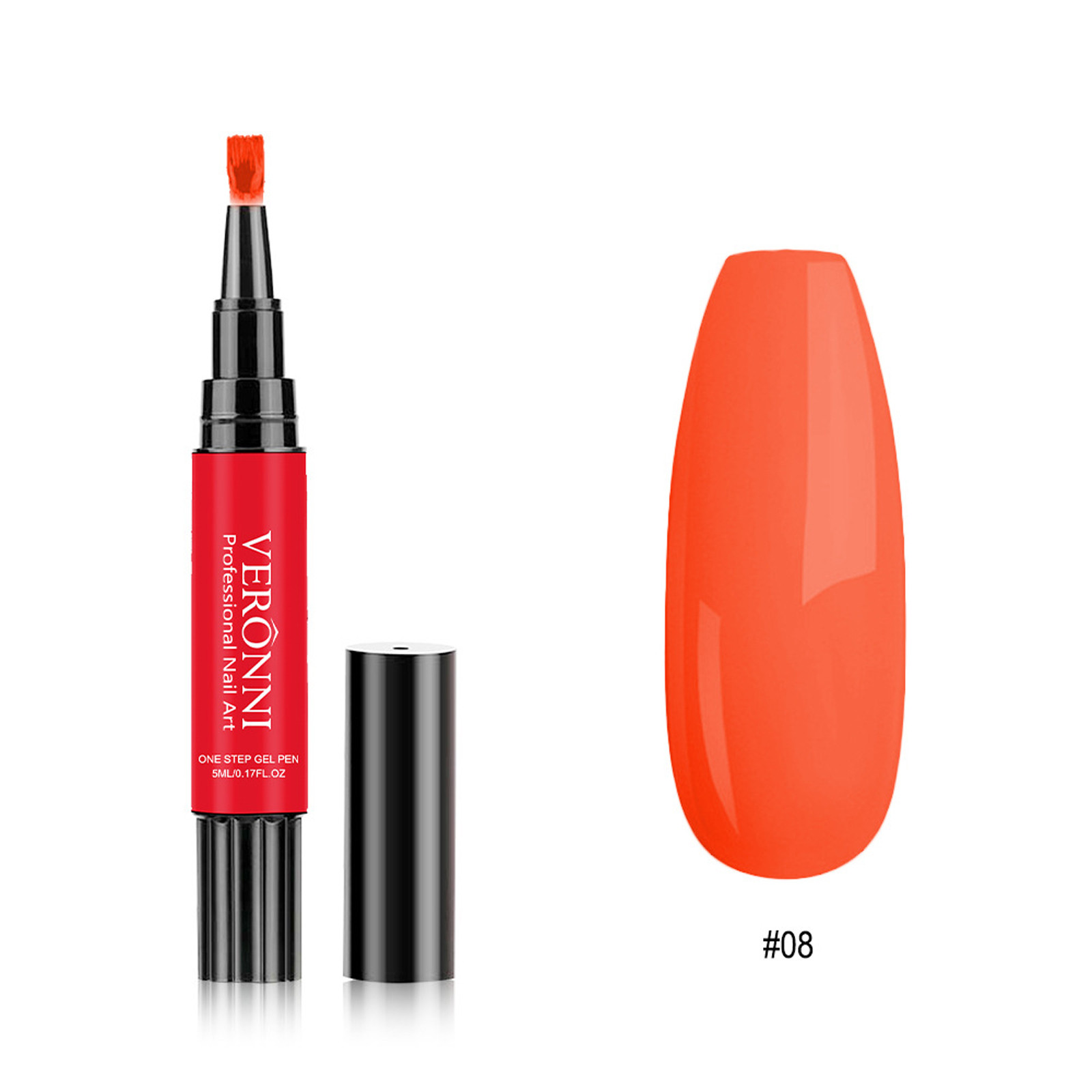 DJKDJL Gel Nail Glue Pen Nail Art Brushes No Cracking, Yellowing, for