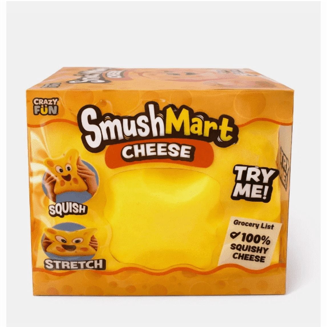DJKDJL Cheese Squishy,5Inch Jumbo Cheese Squishy,Soft Slow Rising Stress Relief Toys,Soft Sensory Toys Squeeze Ball for Ki-ds Adults Anxiety Relief and Party Favor