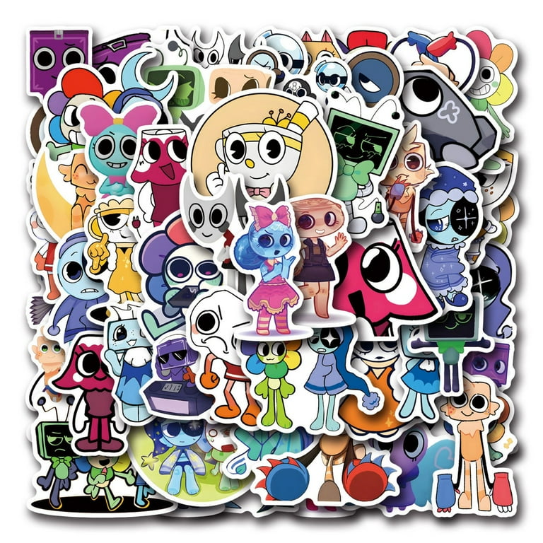 DJKDJL Dandy’s World Stickers for Kids, Dandy’s World Fun