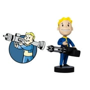 DJKDJL Fallout Vault Boy Bobblehead Figure Toy - 5.9" Fallout Vault Boy Bobblehead Collectibles, Fallout Merchandise Fallout Vault Action Figures Birthday Christmas Gifts for Kids and Fans