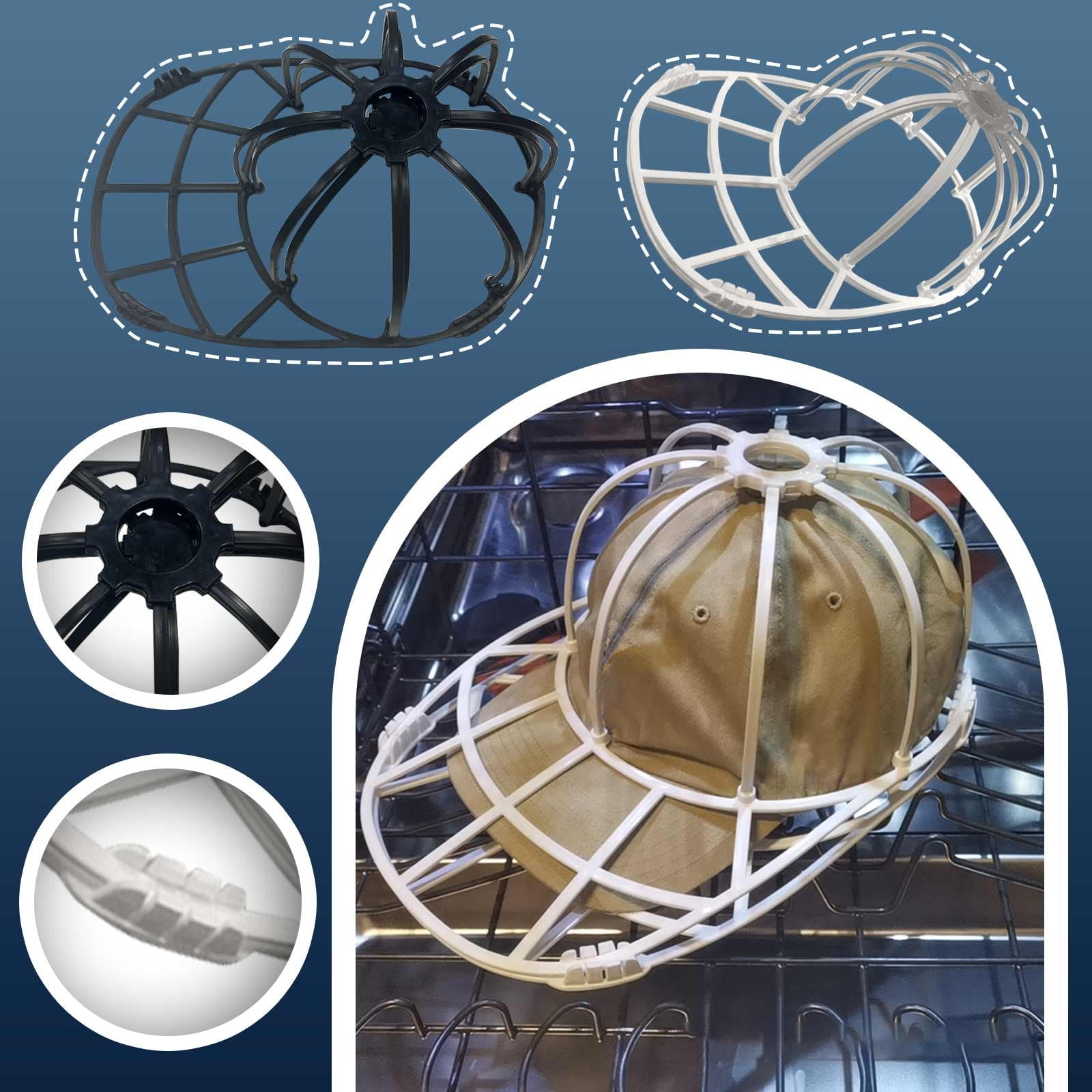 Cap Cage DJKDJL Foldable Hat Washer Cage: The Perfect Accessory for Your ...