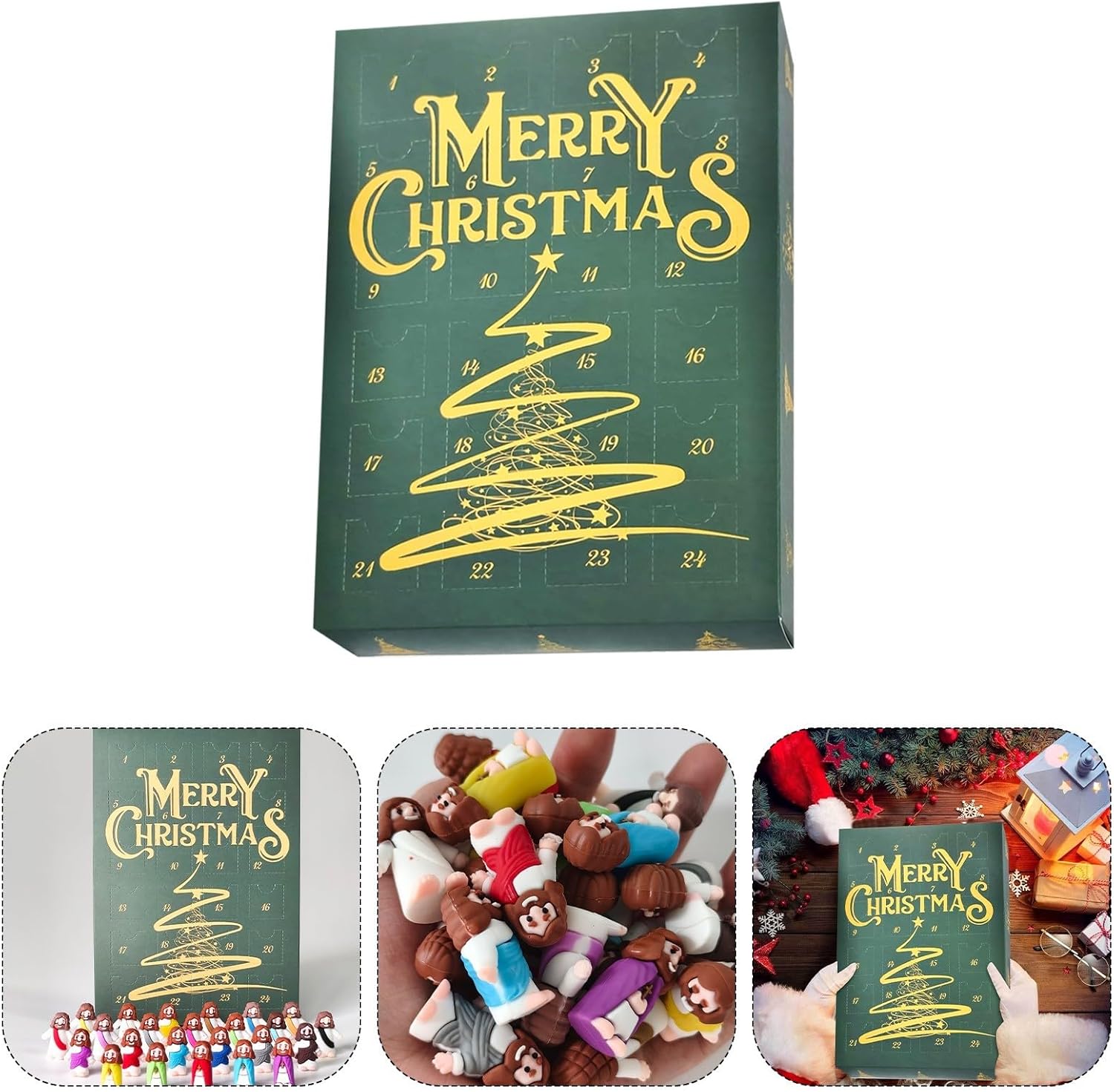 DJKDJL Halloween Advent Calendar 2024 - Contains 24 Gifts, Halloween ...