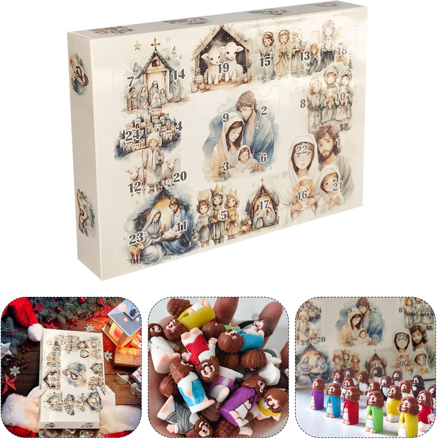 DJKDJL Halloween Advent Calendar 2024 - Contains 24 Gifts, Halloween ...