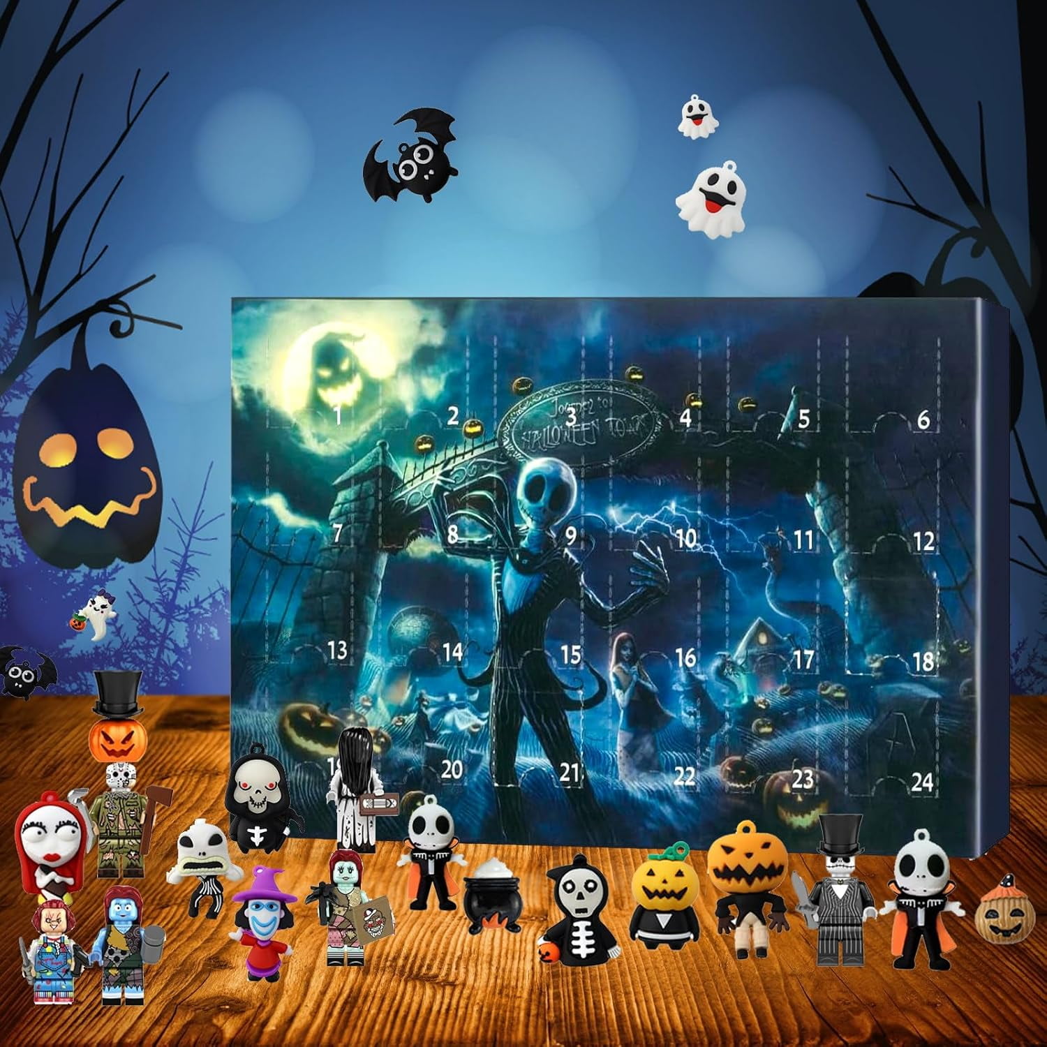 31 Nights Of Fright Halloween Countdown Box With Figurines Halloween 31-nights-of-fright-halloween-countdown-box-with-figurines-halloween