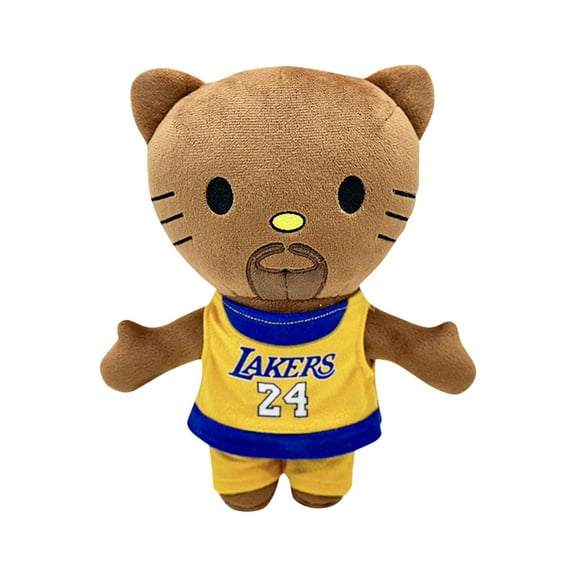HELFUN Hello Kitty Toy Kobe Plush, Charming Hello Kitty Stuffed Animals Plushies Doll for Boys Girls Kids Birthday Gift 9 In