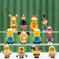 DJKDJL Set of 12 Minions Action Figures 2.5 In High-Quality The Rise of ...