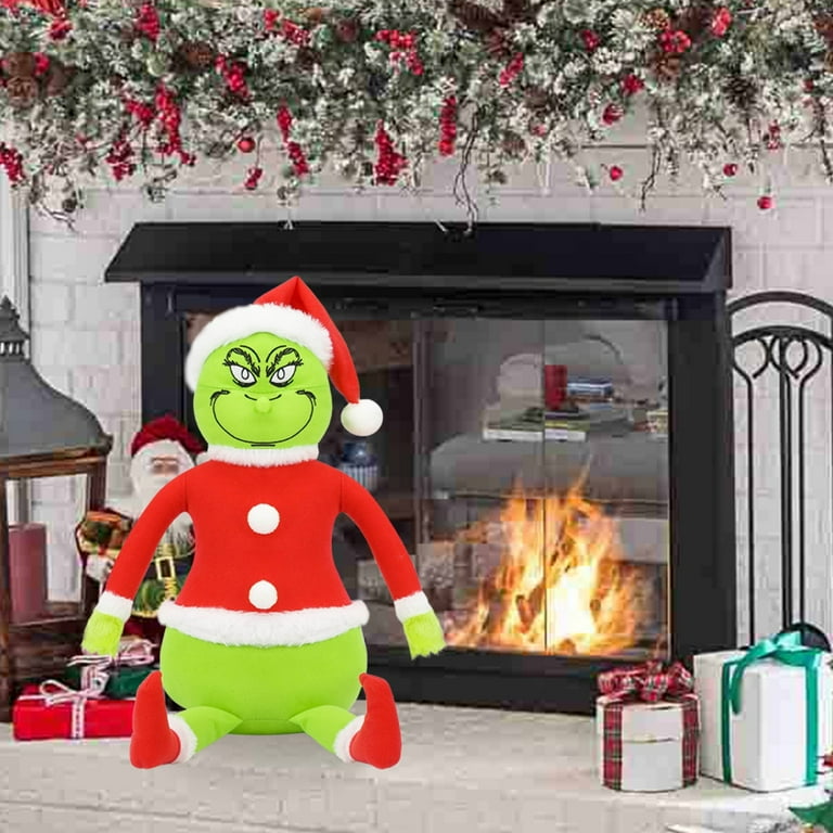 Grinch Doll Christmas Cute Stuffed Plush hotsell Toy for Decoration 7.80”