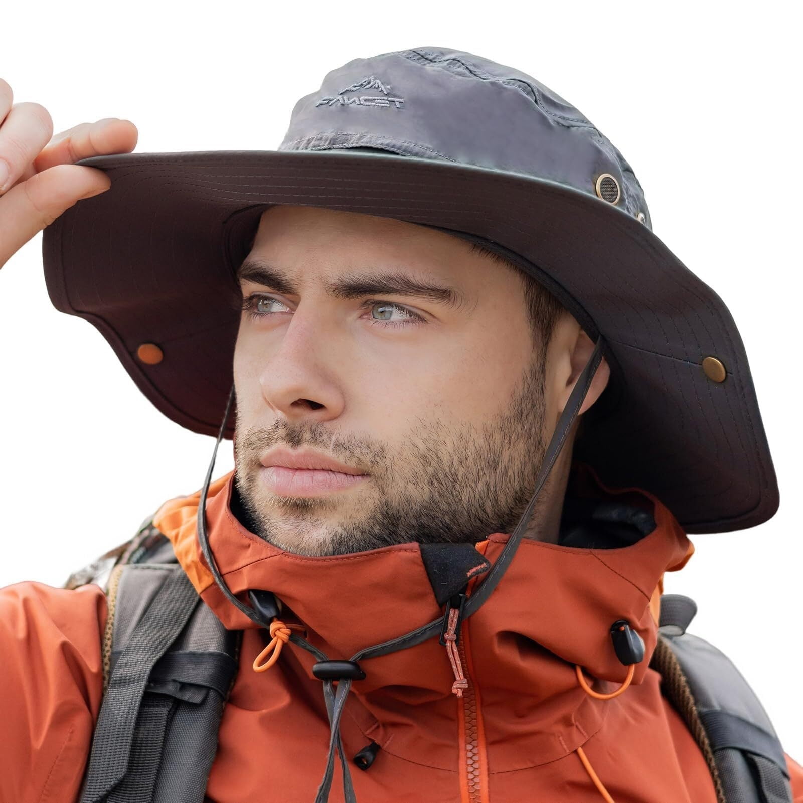 DJM Summer Sun Hats For Men Safari Fishing Wide Brim UPF50 Nylon djm-summer-sun-hats-for-men-safari-fishing-wide-brim-upf50-nylon