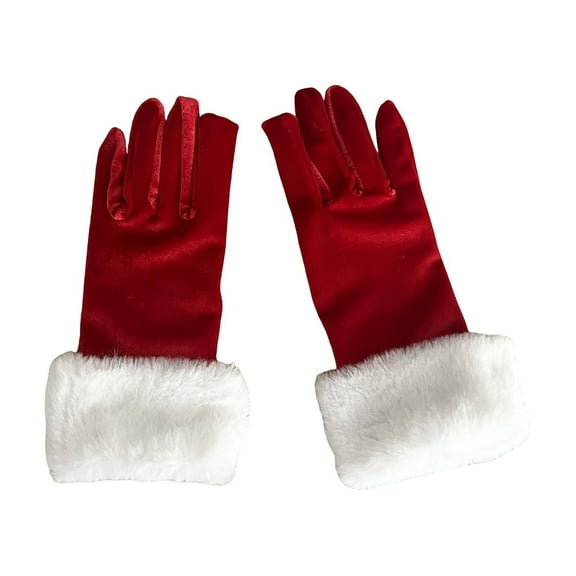 DJN Under $5 Christmas Gloves Christmas Touchscreen Gloves for Women Men, Thermal Knitted Winter Gloves with Cute Xmas Print, Windproof & Grippy, Ideal Christmas Gift