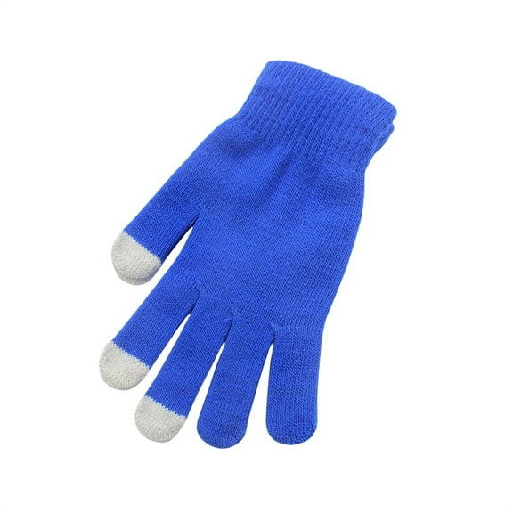 DJN Under $5 Elf Gloves Christmas Touchscreen Gloves for Women Men, Thermal Knitted Winter Gloves with Cute Xmas Print, Windproof & Grippy, Ideal Christmas Gift