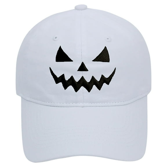 DJN Bucket Hats for Men Pumpkin Head Halloween Baseball Cap (Customizable Design) Sun Hat