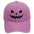 thumbnail image 1 of DJN Hats for Men Women Pumpkin Head Halloween Baseball Cap (Customizable Design) Bucket Hats for Men, 1 of 6