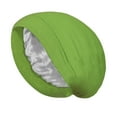 thumbnail image 1 of DJN Unisex Double-Layer Beanie: Chemo Sleep Cap, Versatile Polyester Pull-On Hat for Men & Women Green One Size, 1 of 8