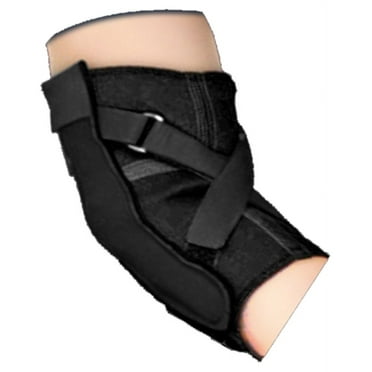 DJO Bell-Horn Black Hinged Elbow Hyperextension Prevention Brace Large