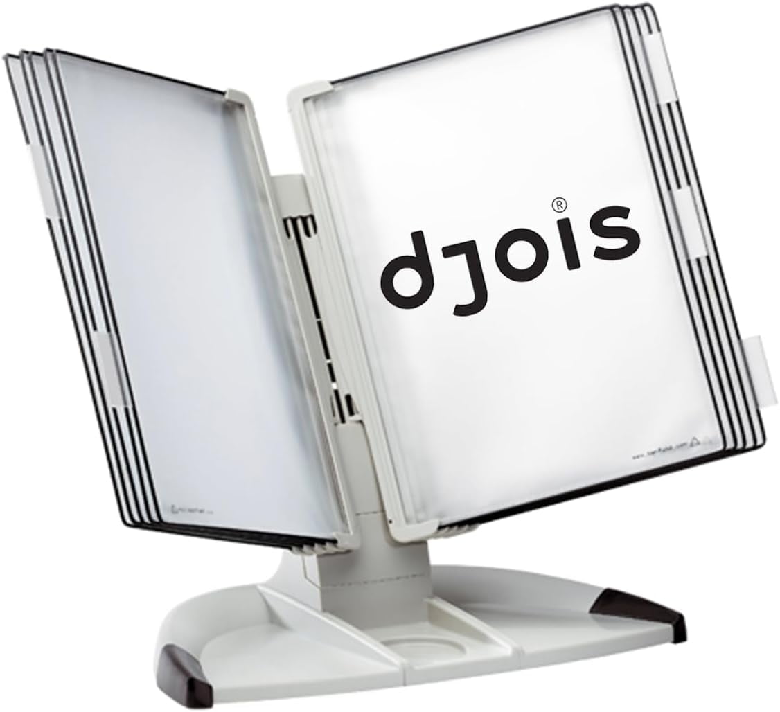 Djois by Tarifold Black Line Metal Display Desktop Set - Desktop - 10 Panels - Support Letter 8.50 Djois by Tarifold Black Line Metal Display Desktop Set - Desktop - 10 Panels - Support Letter 8.50