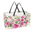 DJROW Floral Pattern Reusable Grocery Bag Portable Folding Picnic