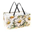 DJROW Floral Pattern Reusable Grocery Bag Portable Folding Picnic