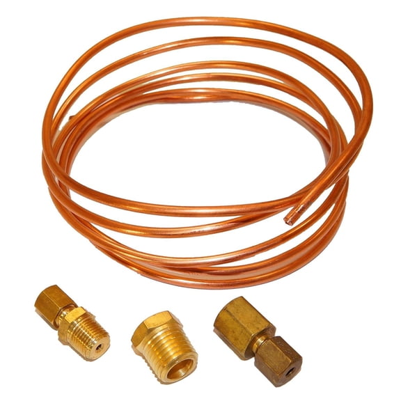 DJS Tractor Parts/Oil Pressure Gauge Copper LINE KIT- AB-523D