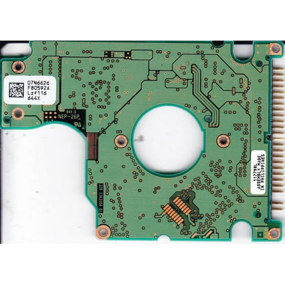 DJSA-220, PN 07N6656, 07N6626 F80592A, IBM 20GB IDE 2.5 PCB