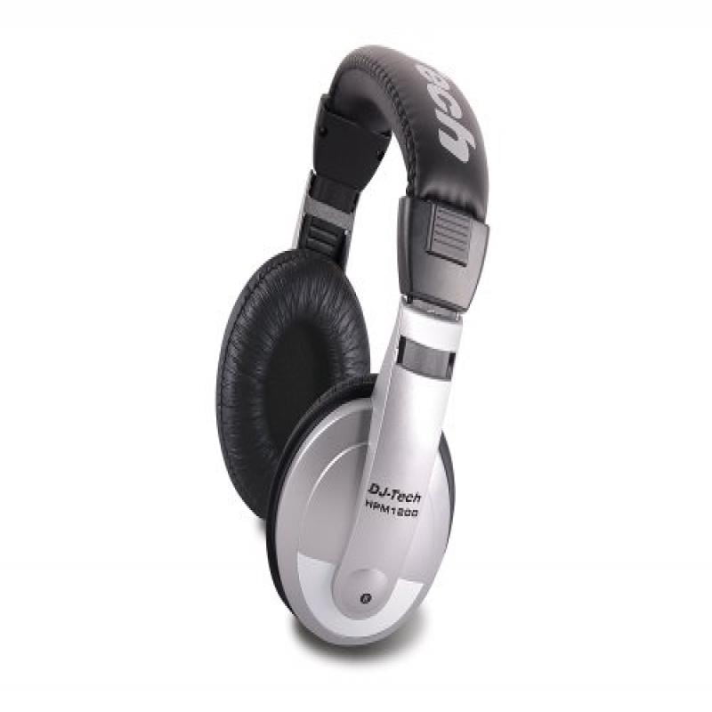 DJ-Tech Multi-purpose Headphones - Stereo - Mini-phone - Wired - 32 Ohm - 100 Hz 18 Khz - Over-the-head - Binaural - Circumaural - 6.56 Ft Cable (hpm1200_6)