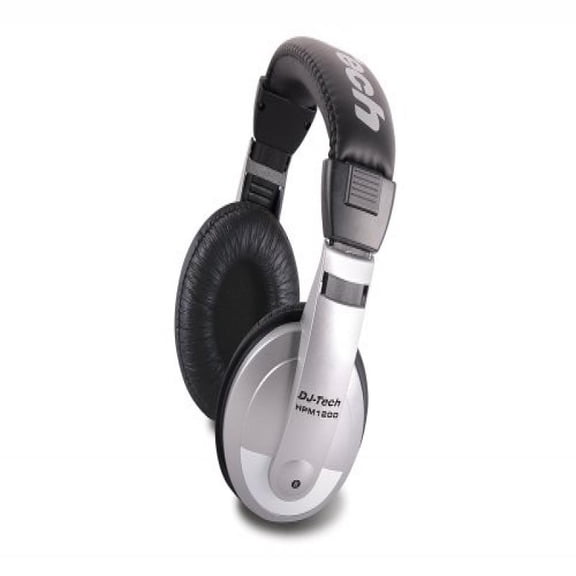 DJ-Tech Multi-purpose Headphones - Stereo - Mini-phone - Wired - 32 Ohm - 100 Hz 18 Khz - Over-the-head - Binaural - Circumaural - 6.56 Ft Cable (hpm1200_6)